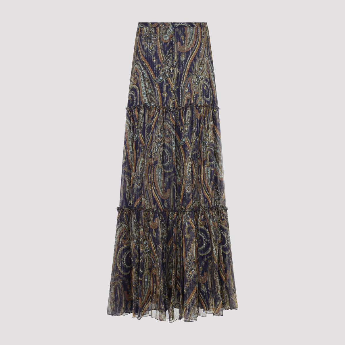 Etro Long Silk Skirt Women ETRO