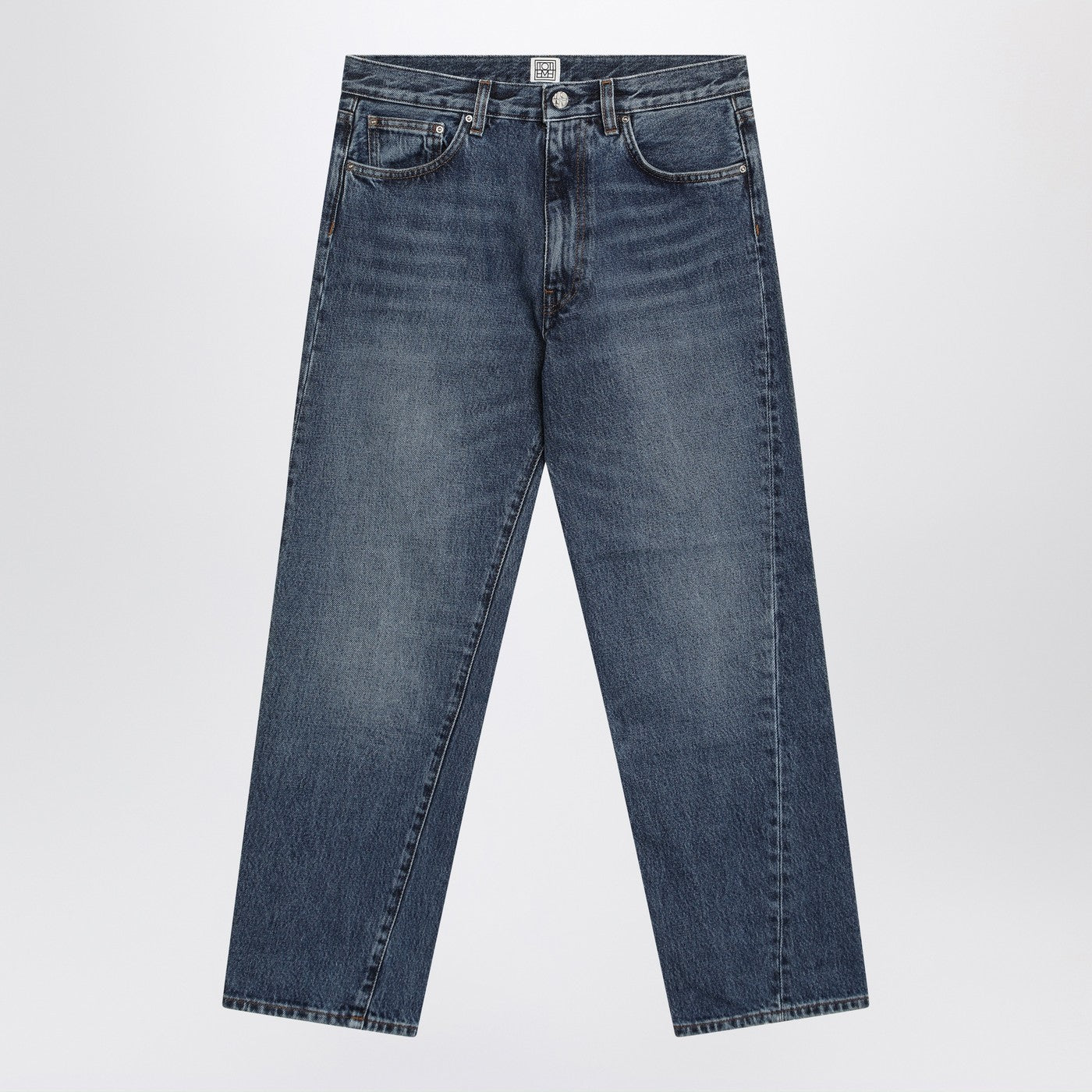 Toteme Washed Blue Denim Jeans Women TOTEME