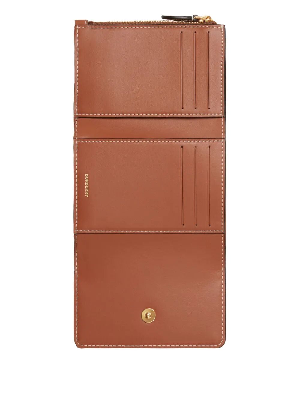 Burberry Women Lancaster Small Check Tri-Fold Wallet BURBERRY