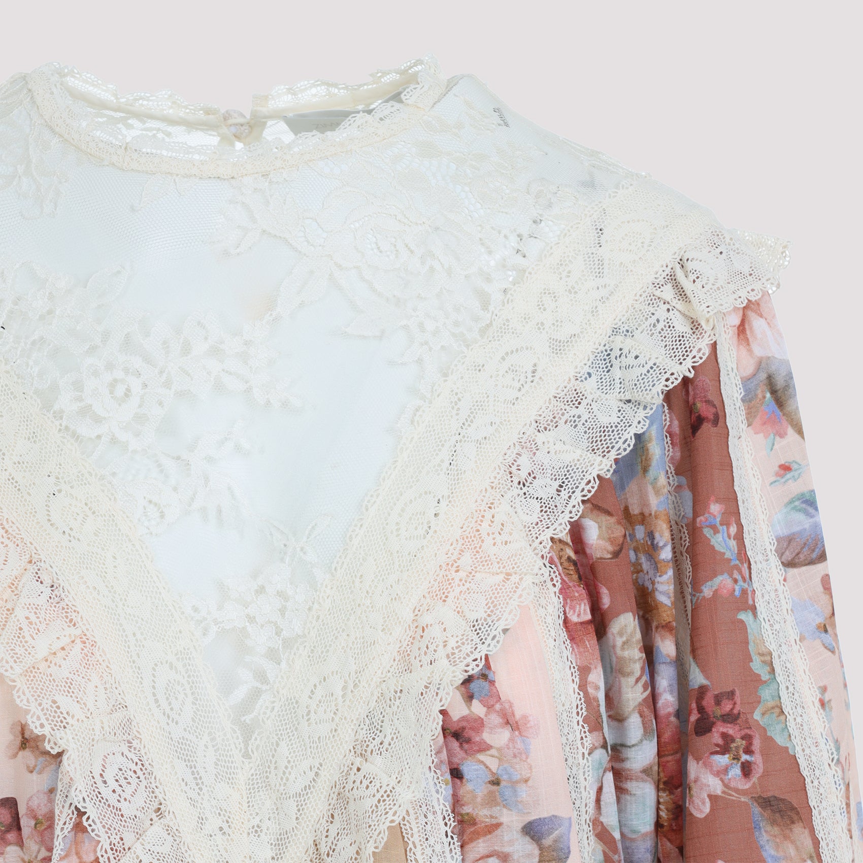 Zimmermann Awaken Lace Trim Blouse Women ZIMMERMANN