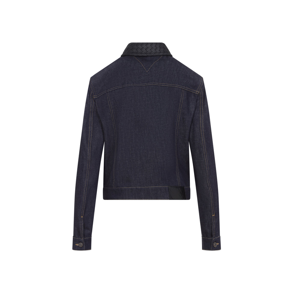 Bottega Veneta Raw Indigo Denim Jacket Women BOTTEGA VENETA