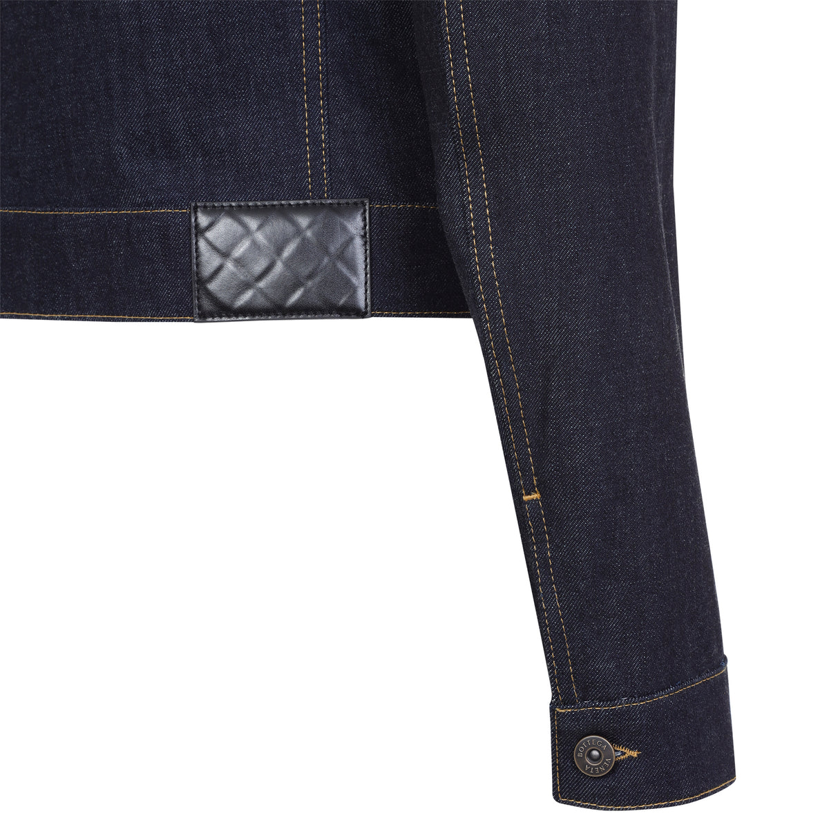 Bottega Veneta Raw Indigo Denim Jacket Women BOTTEGA VENETA