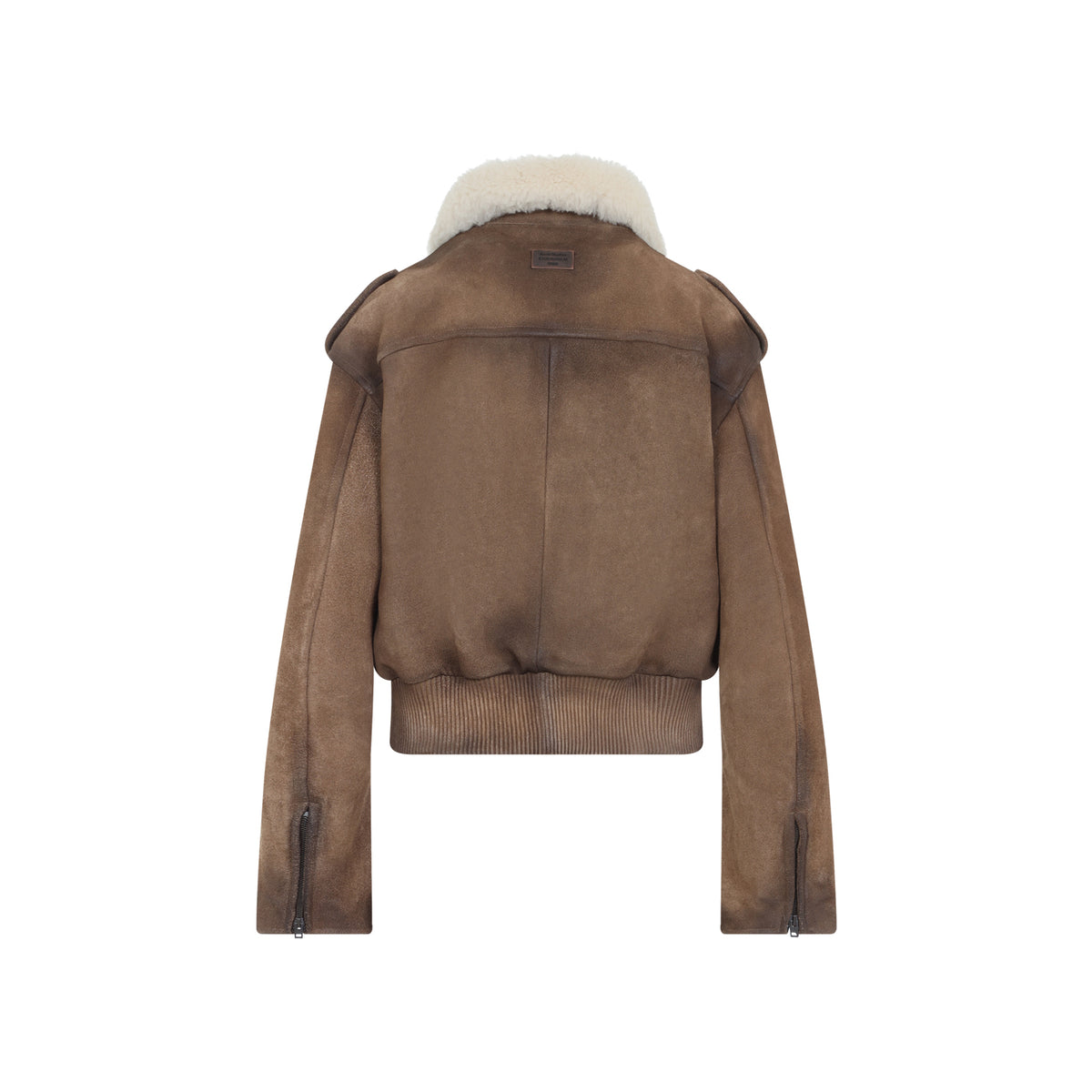 Acne Studios Leather Bomber Jacket Women ACNE STUDIOS