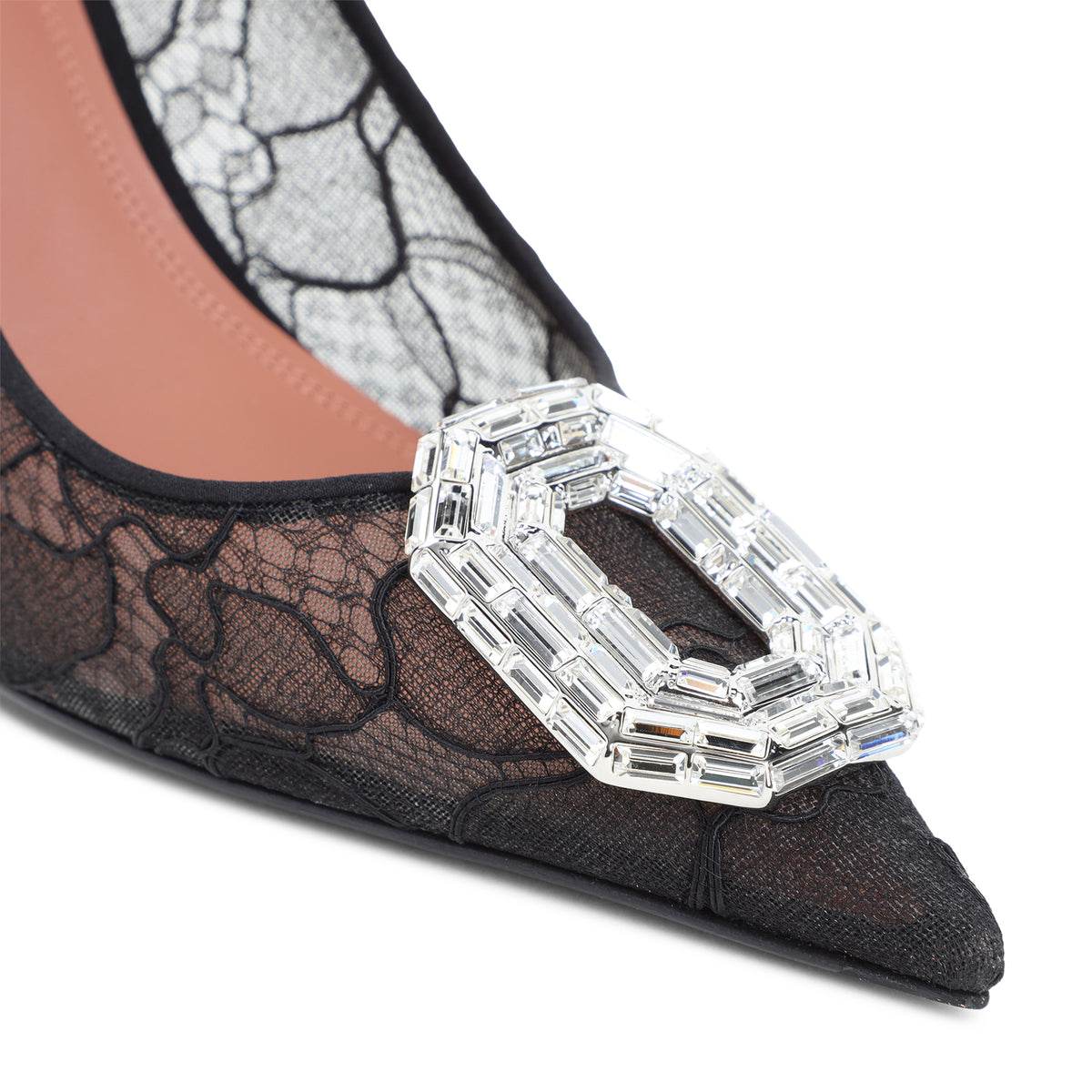 Amina Muaddi Camelia Lace Pump Women AMINA MUADDI