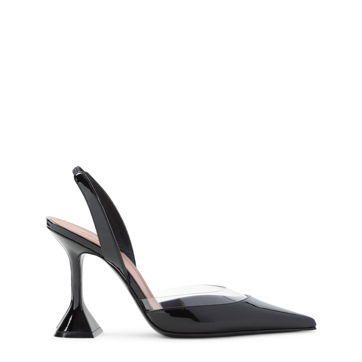 Amina Muaddi Lara Sling 95 Patent Pvc Women AMINA MUADDI
