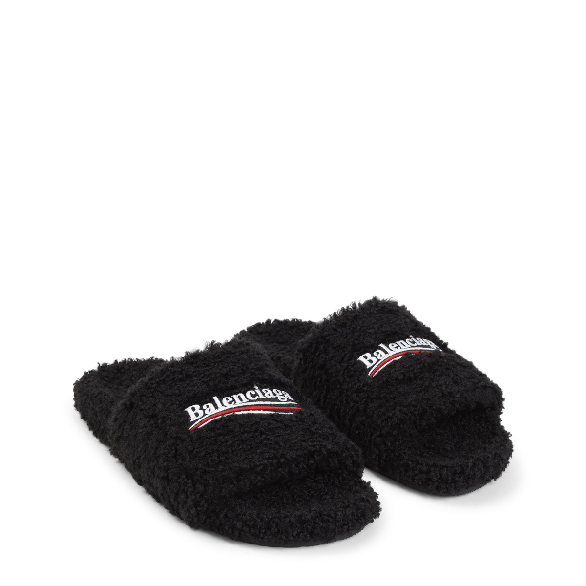 Balenciaga Furry Slide Men BALENCIAGA
