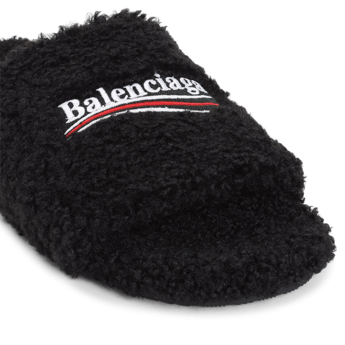 Balenciaga Furry Slide Men BALENCIAGA