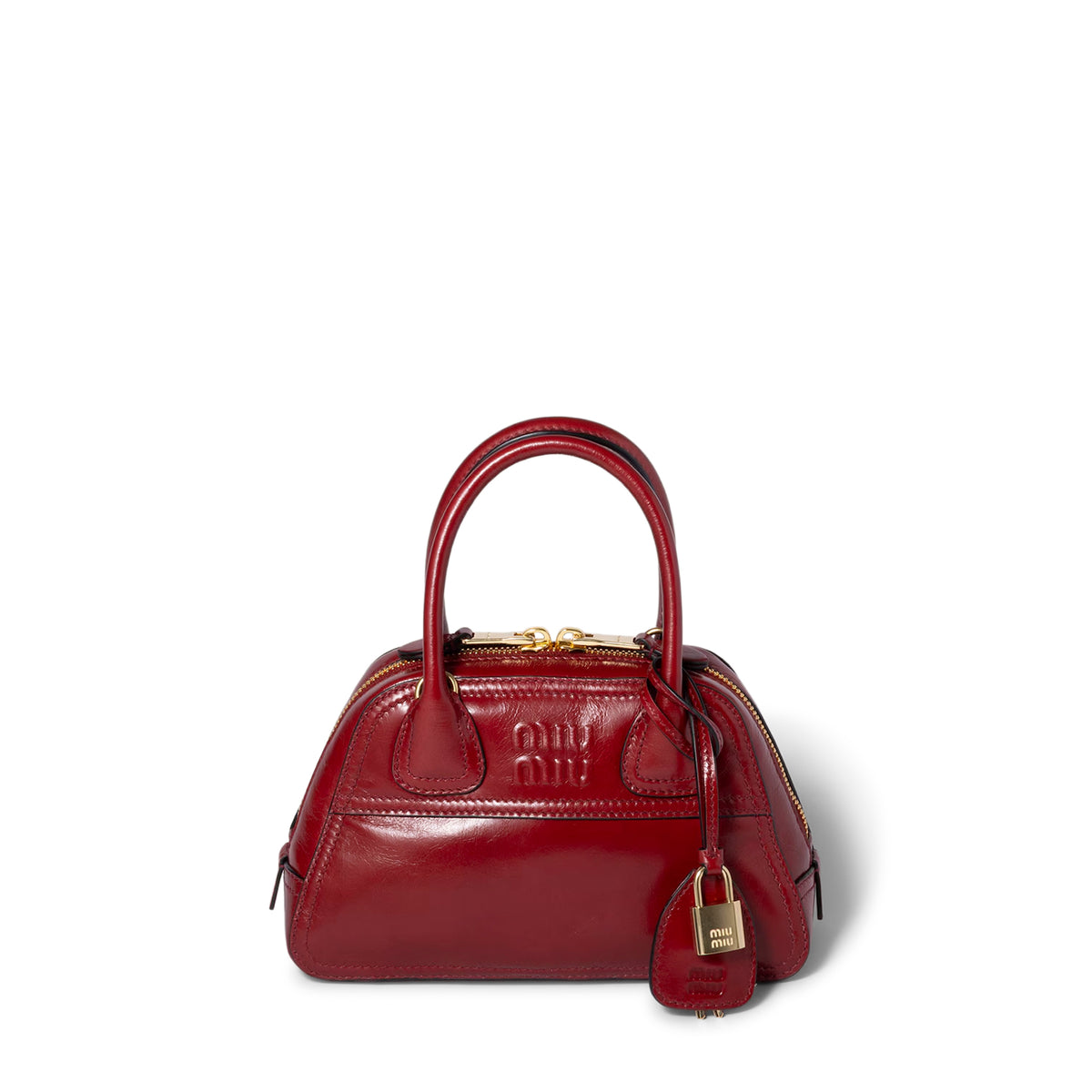 Miu Miu Vivant Leather Mini Bag Women MIU MIU