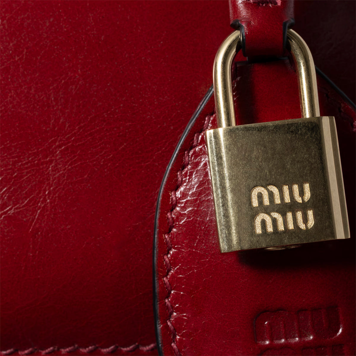 Miu Miu Vivant Leather Mini Bag Women MIU MIU