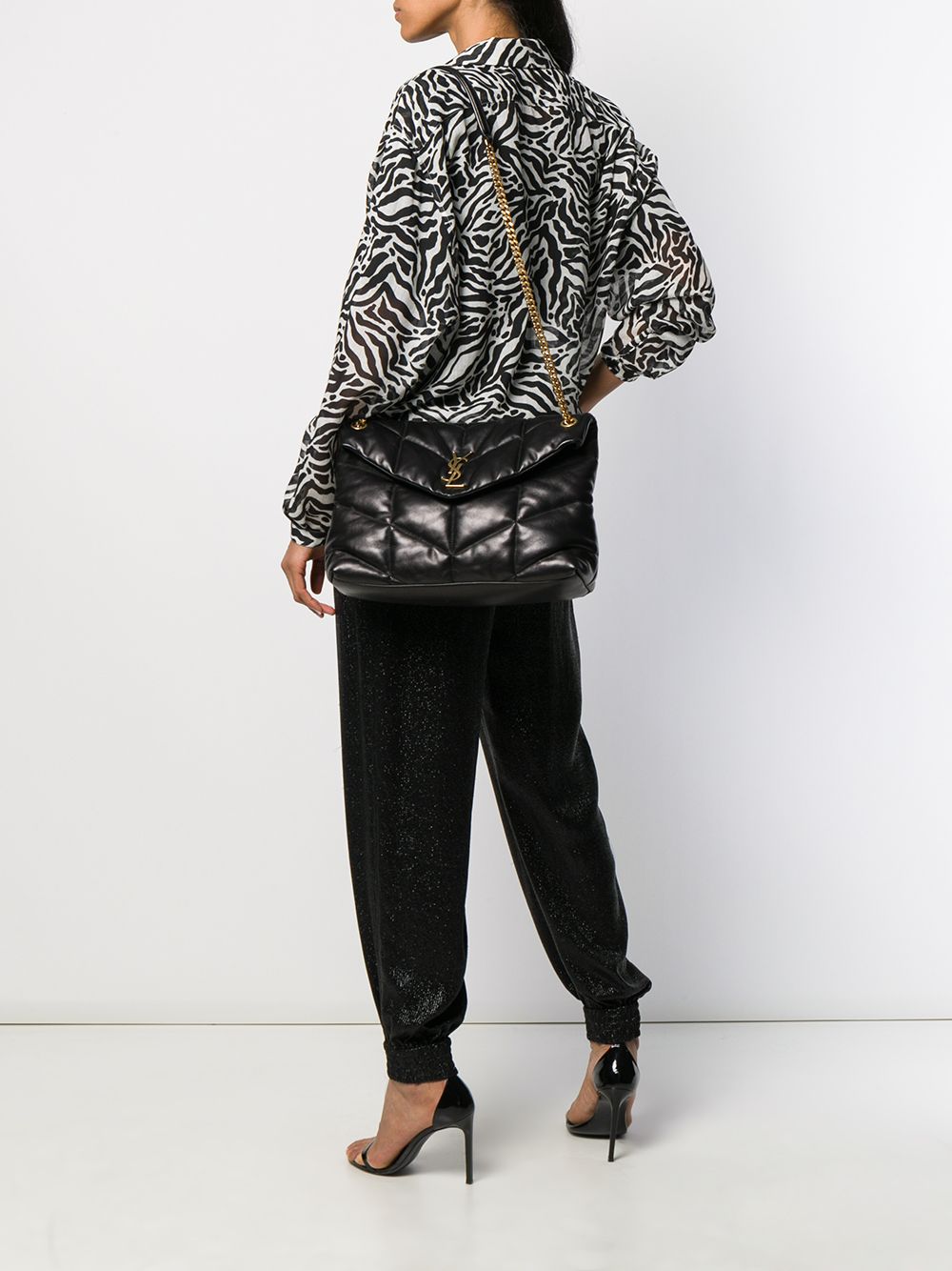 Saint Laurent Women Loulou Puffer Medium Bag In Nappa Leather SAINT LAURENT
