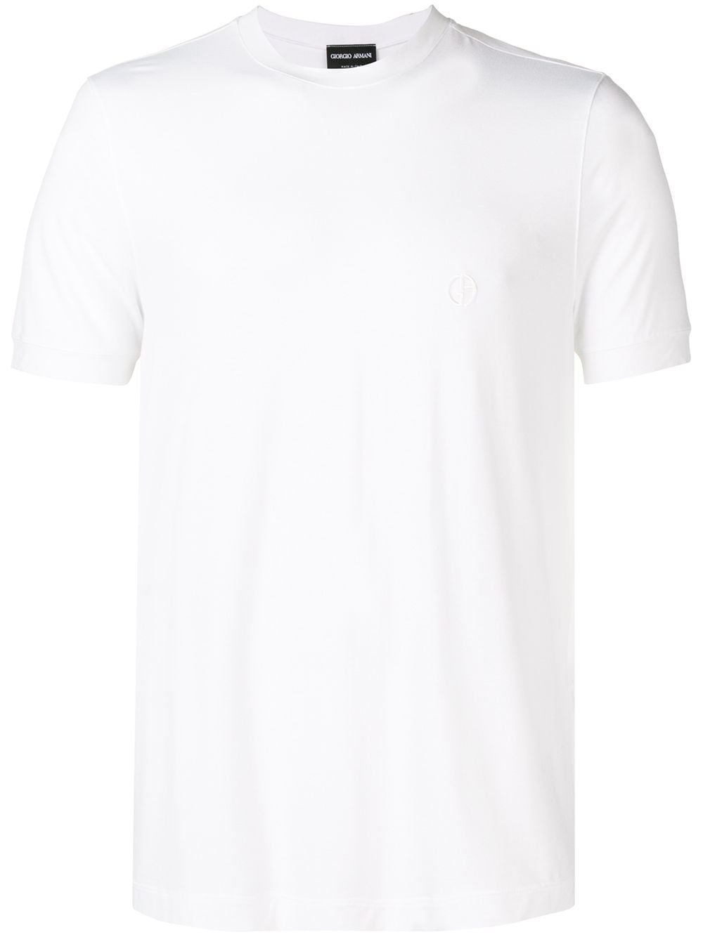 Giorgio Armani Men Stretch Viscose Jersey Crew Neck T-Shirt GIORGIO ARMANI