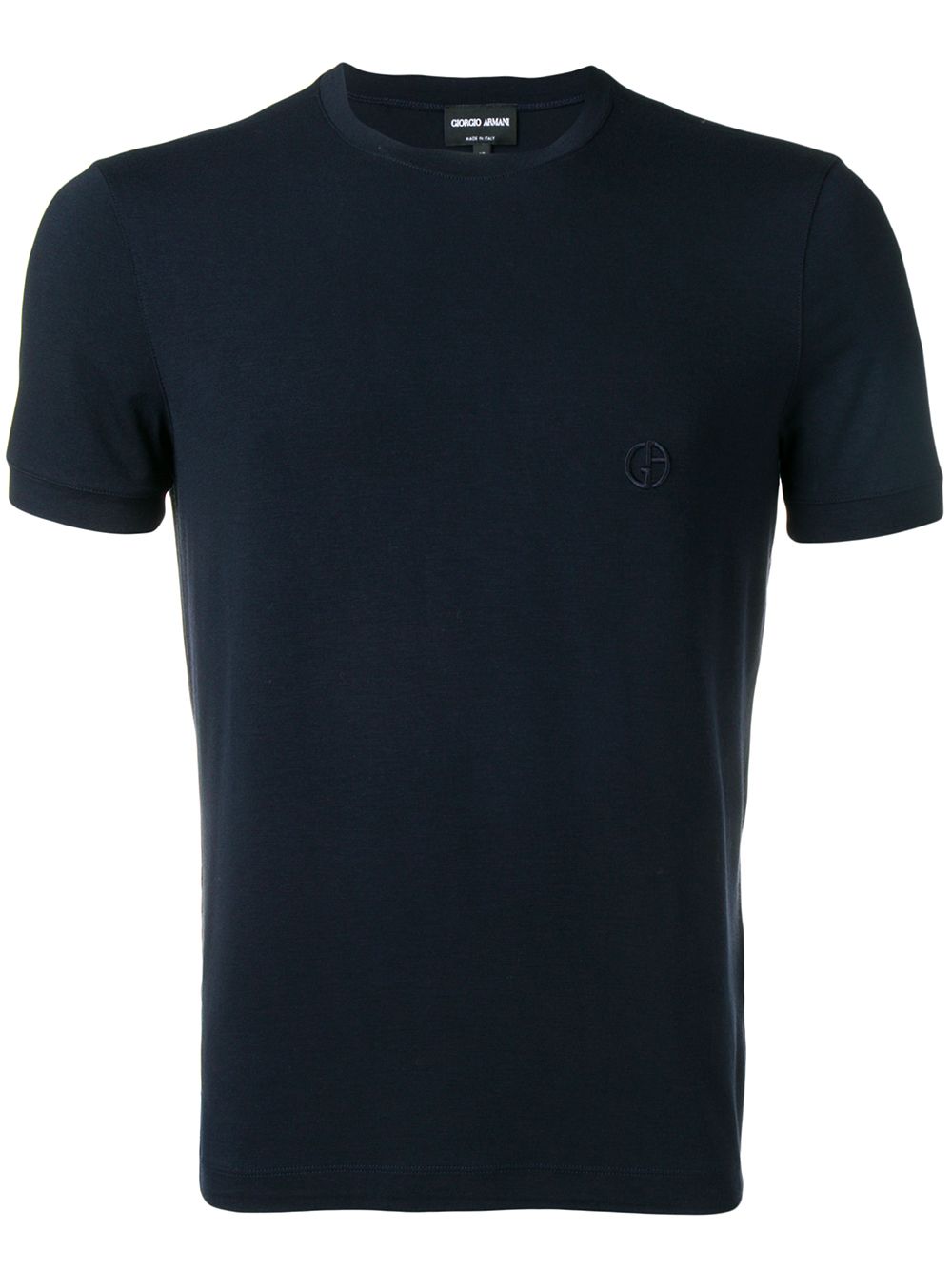 Giorgio Armani Men Stretch Viscose Jersey Crew Neck T-Shirt GIORGIO ARMANI