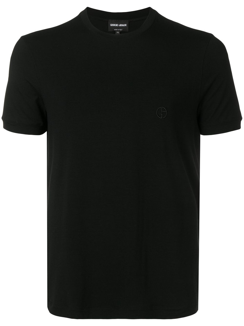 Giorgio Armani Men Stretch Viscose Jersey Crew Neck T-Shirt GIORGIO ARMANI