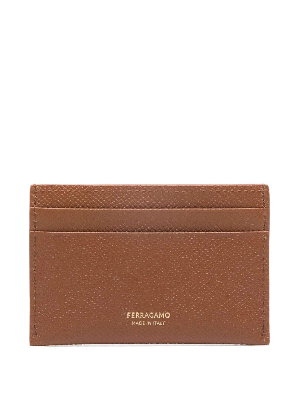 Ferragamo Women Hammered Leather Gancini Cardholder FERRAGAMO
