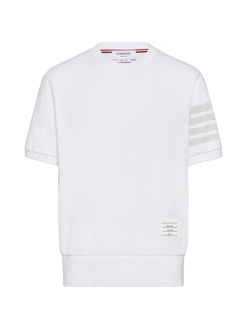 Thom Browne Men Cotton Jersey 4-Bar T-Shirt THOM BROWNE