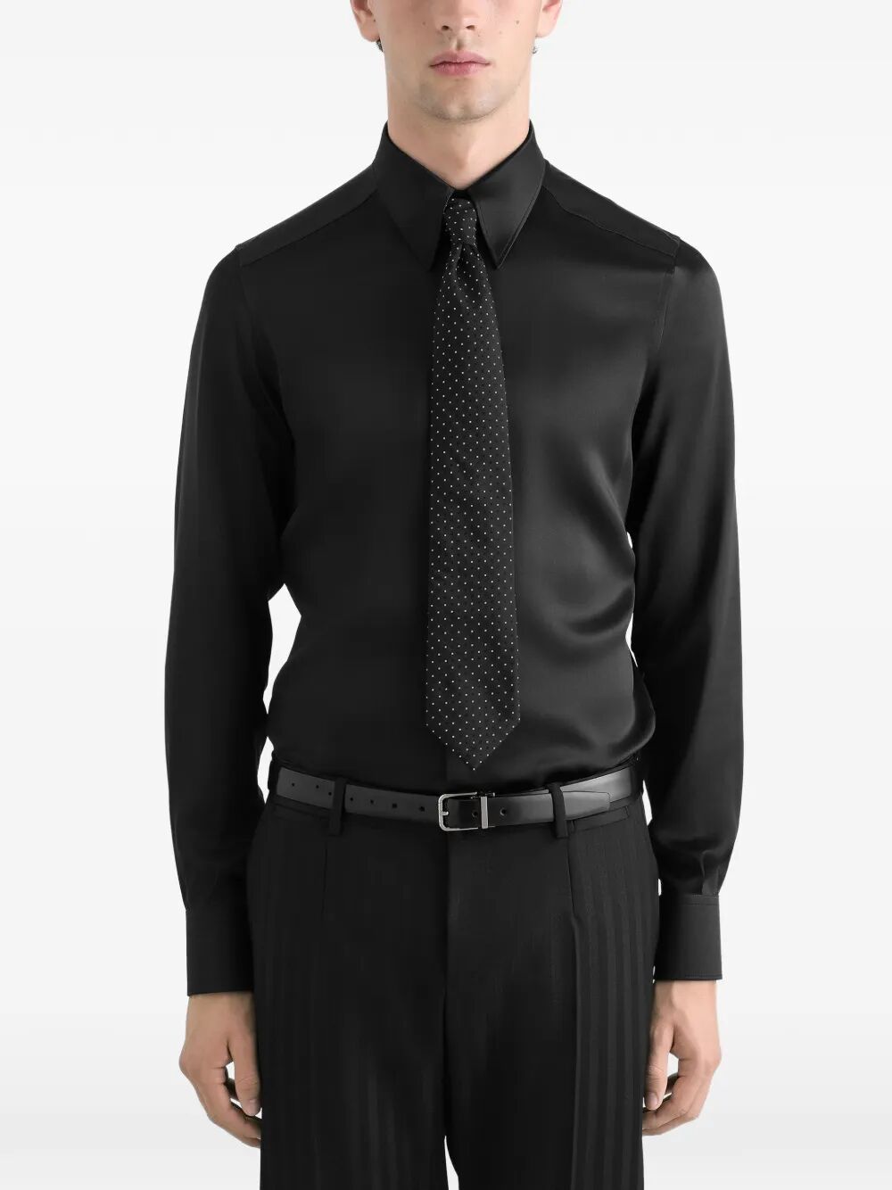Dolce & Gabbana Men Polka-Dot Silk Tie DOLCE & GABBANA