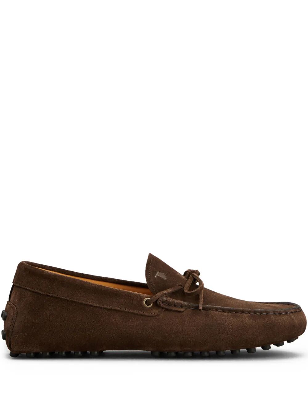 Tod's Men Gommino Suede Loafers With Lace TOD'S