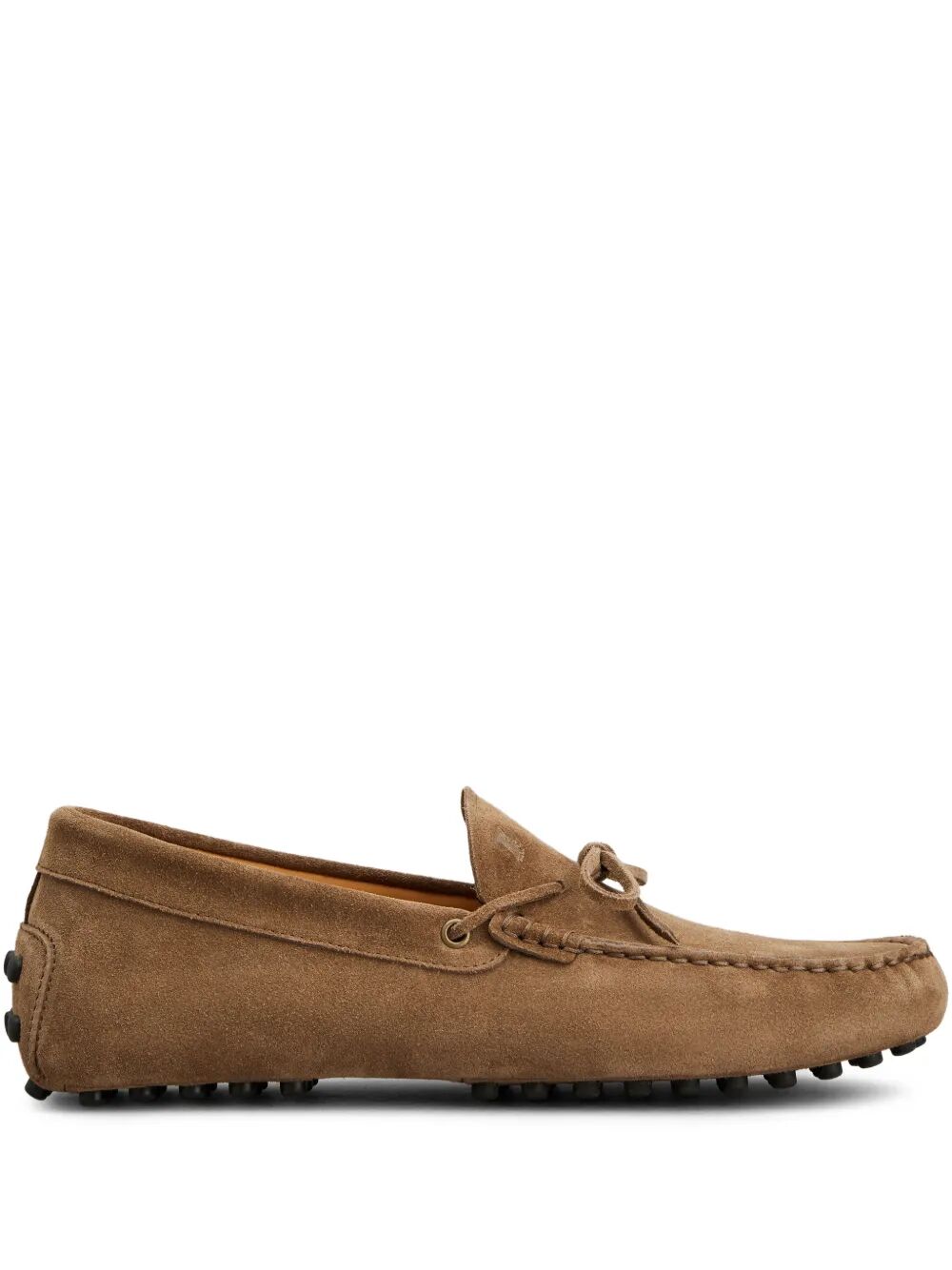 Tod's Men Gommino Suede Loafers With Lace TOD'S