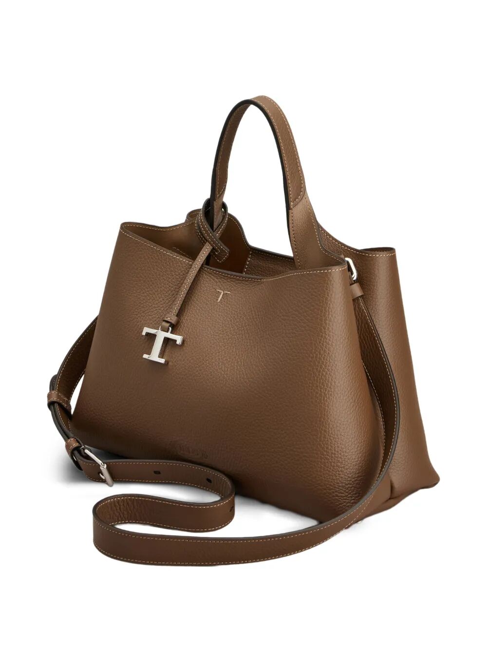 Tod's Women Flat Handle Leather Small Bag