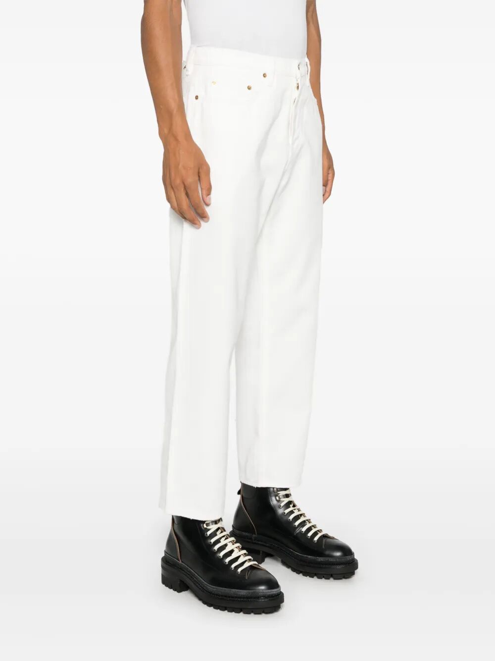 Golden Goose Men Loose Fit Denim Jeans GOLDEN GOOSE