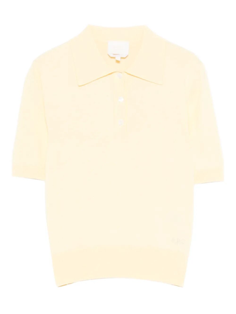 A.P.C. Women Cotton Polo Shirt With Jacquard Logo A.P.C.