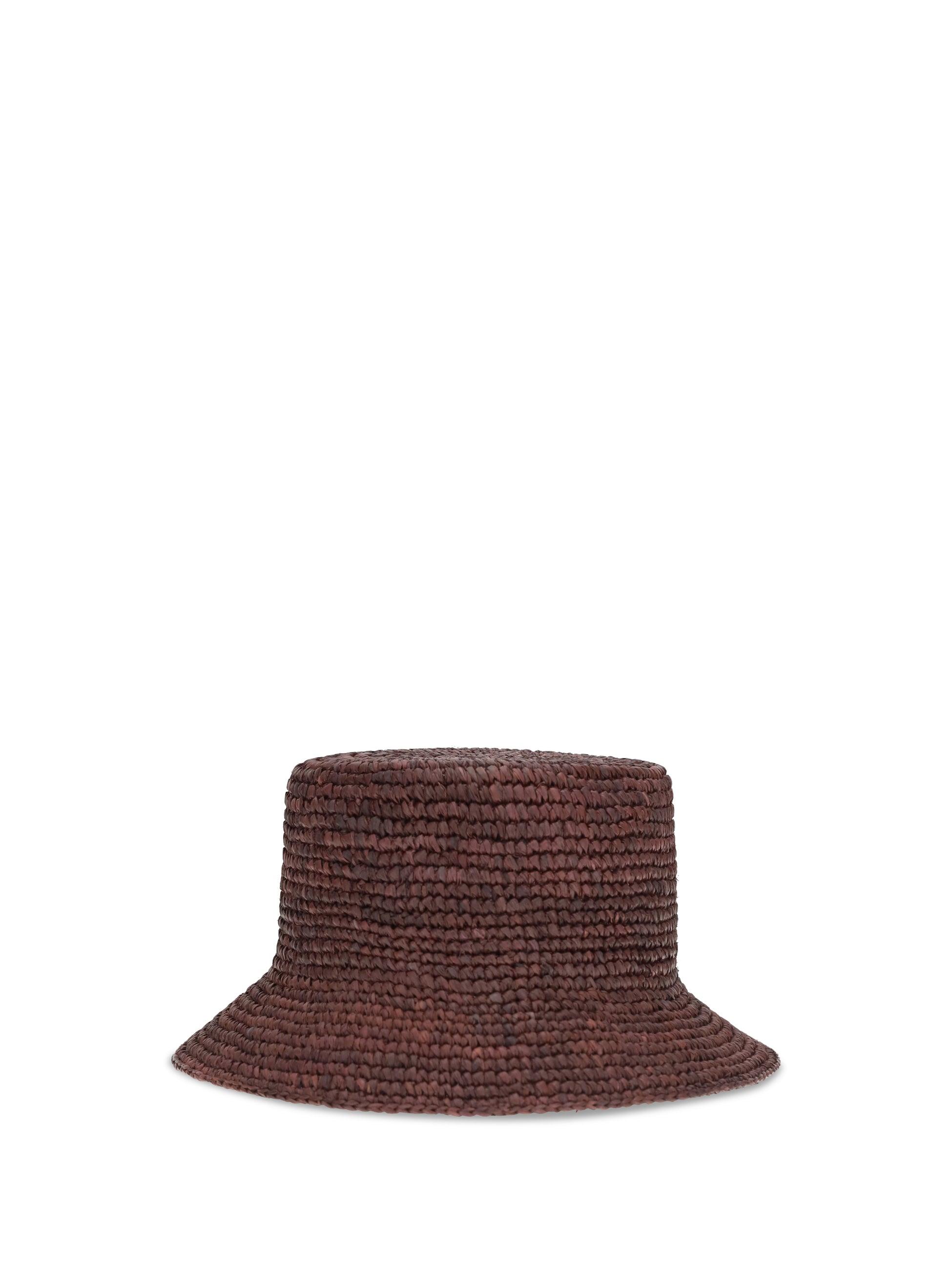 Vivienne Westwood Women Orb Raffia Bucket Hat VIVIENNE WESTWOOD