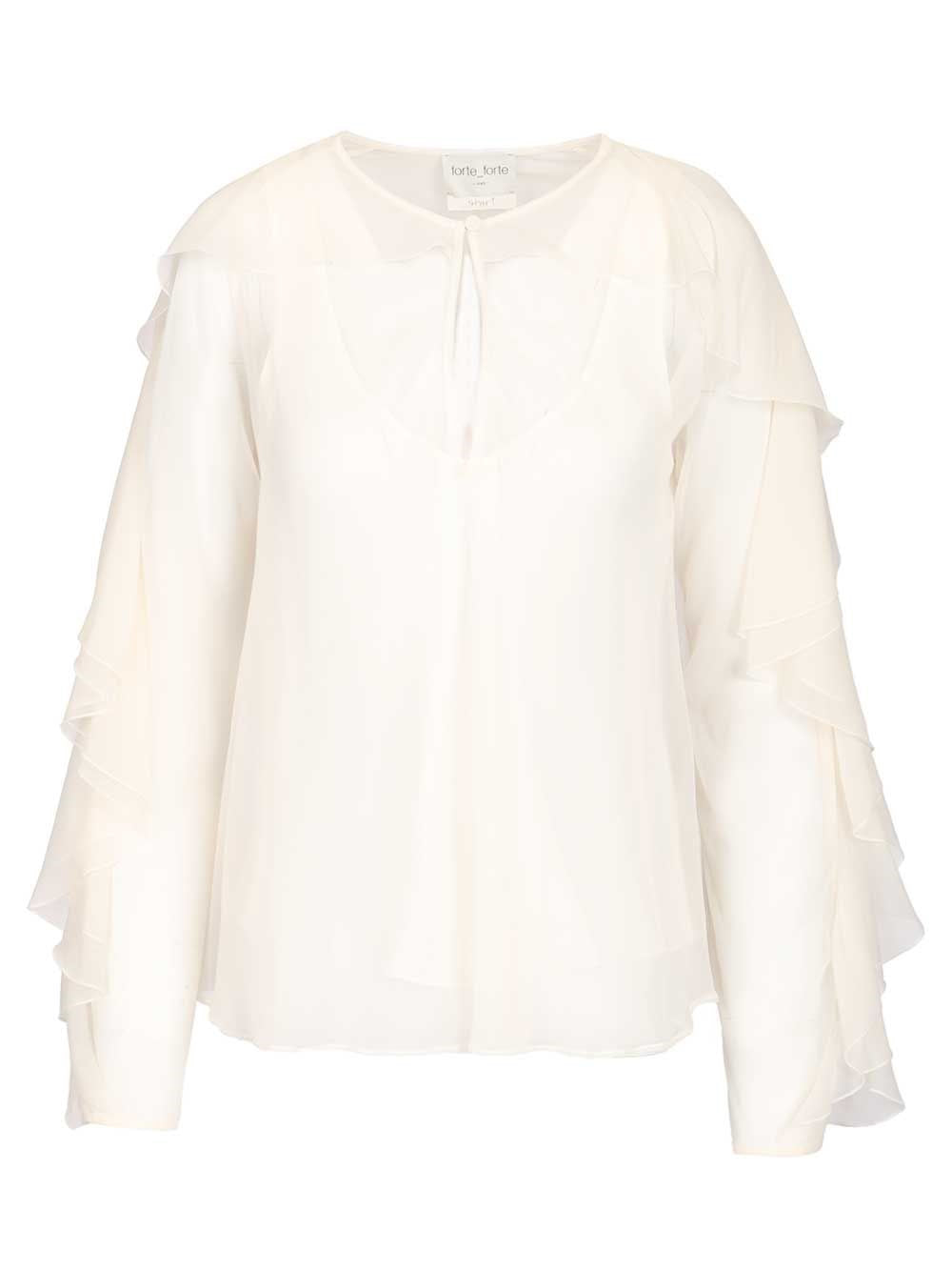 Forte_Forte Women Ruffled Shirt FORTE FORTE