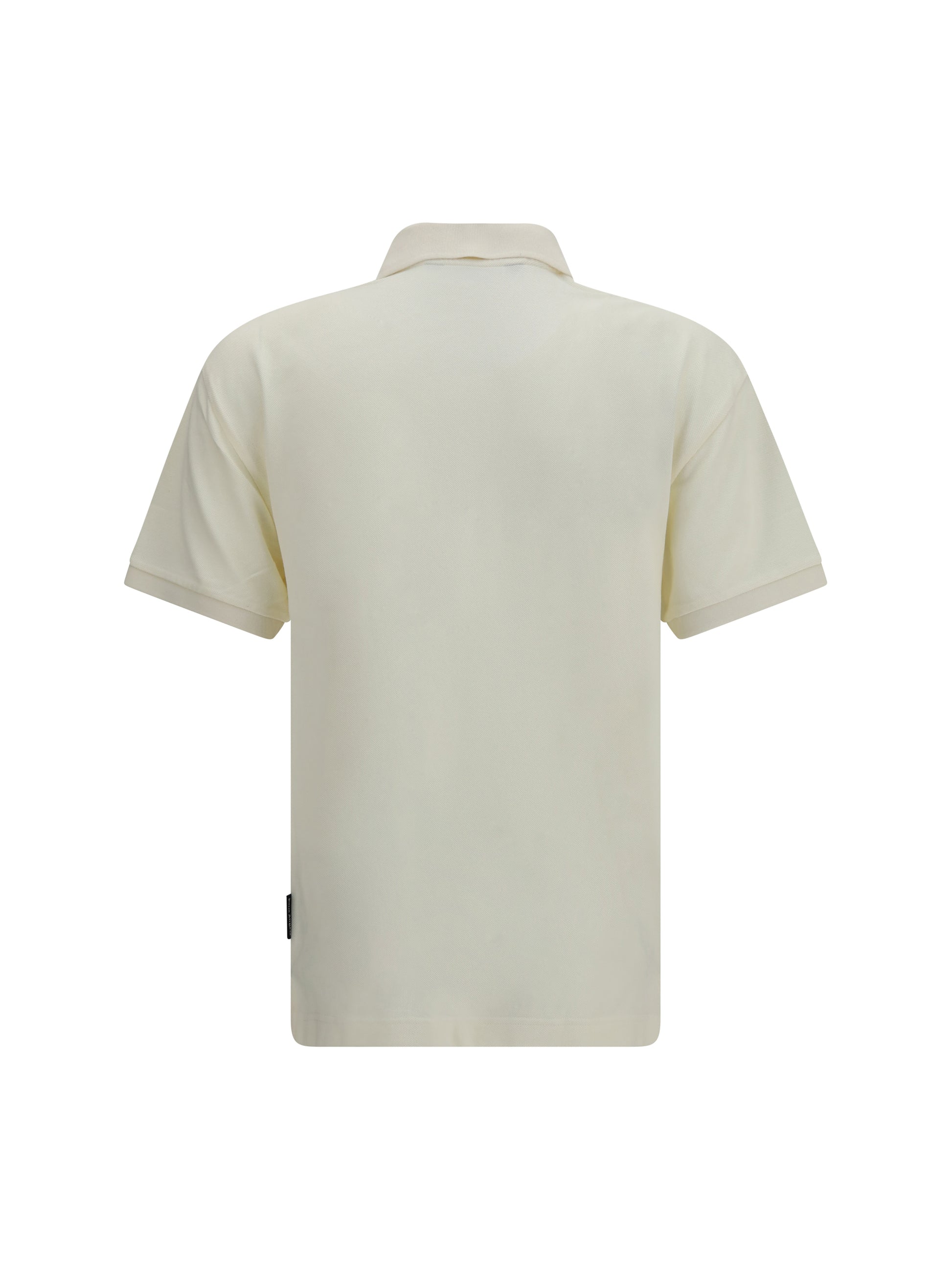 Palm Angels Men Cotton Polo With Embroidered Logo PALM ANGELS