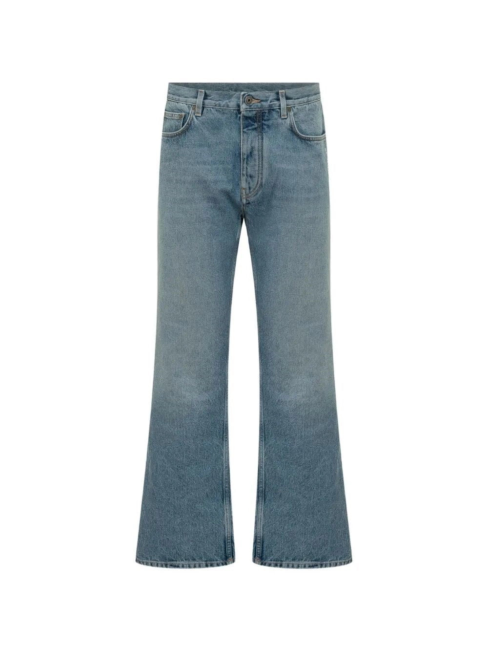 Off White Men `Half Arrow` Slim Relax Jeans OFF-WHITE