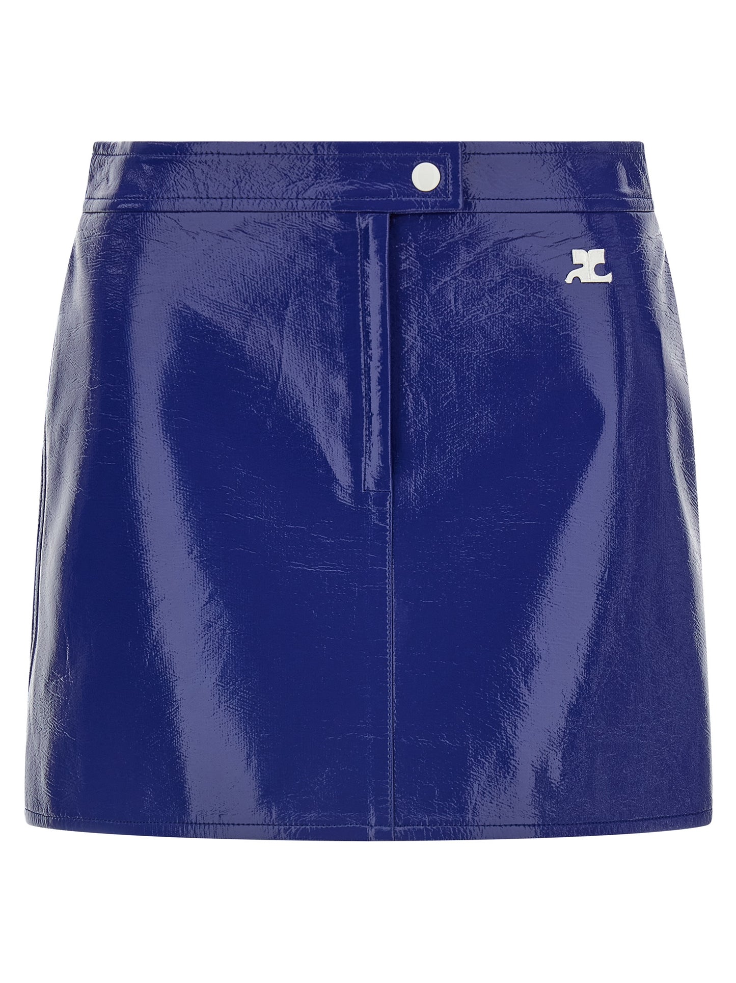 Courreges Women 'Reedition Vinyl' Skirt COURREGES