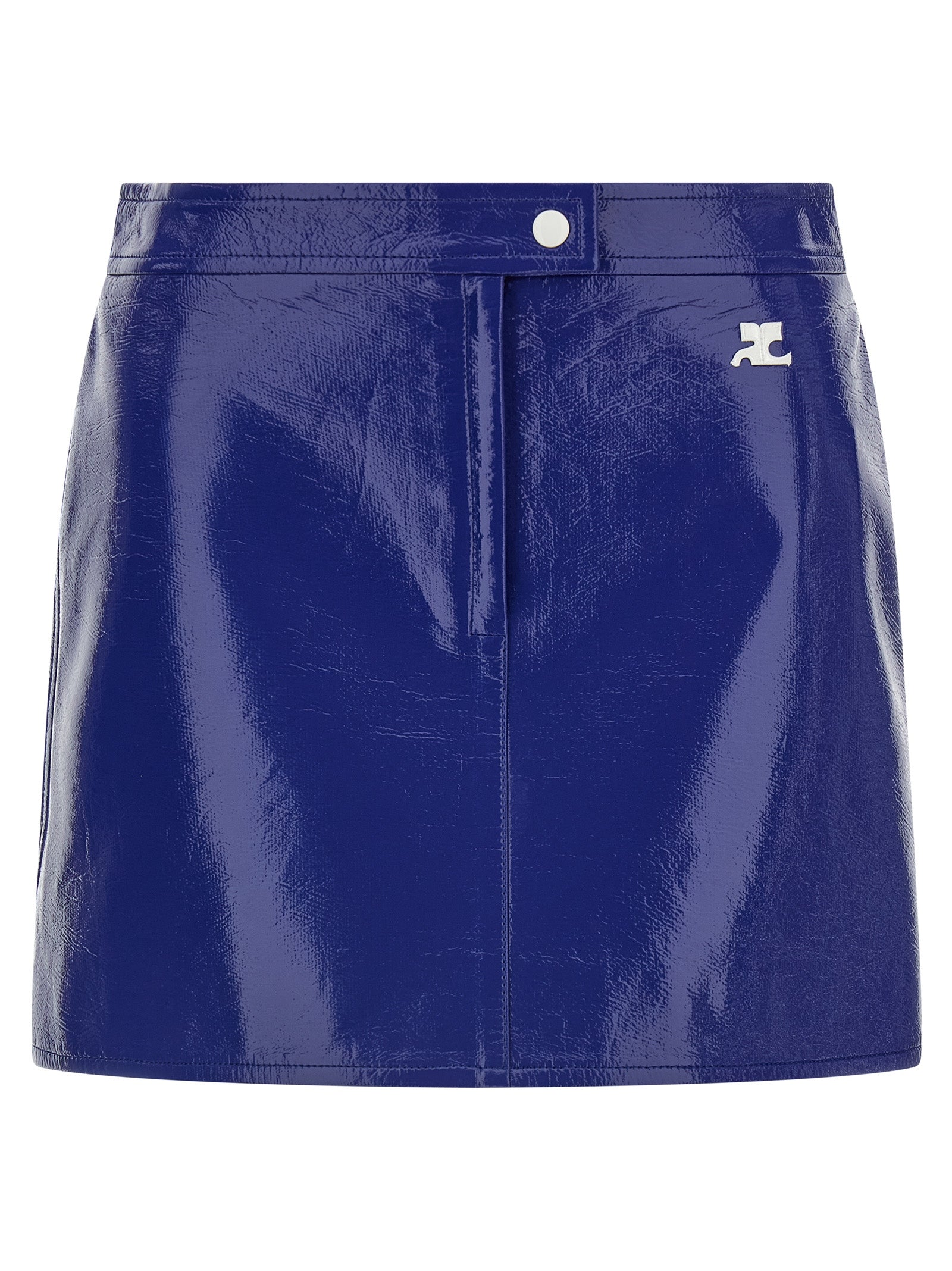 Courreges Women 'Reedition Vinyl' Skirt COURREGES