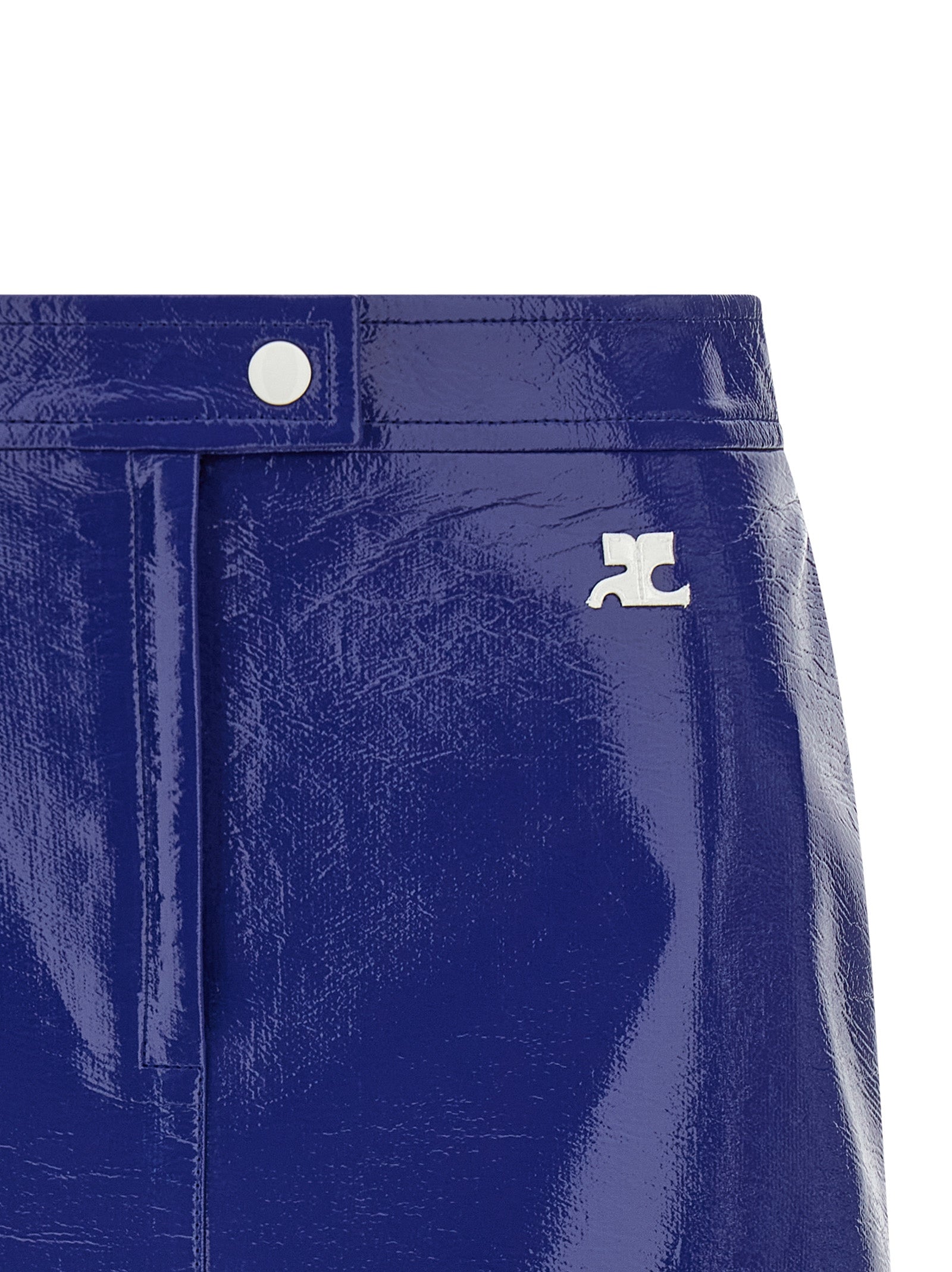 Courreges Women 'Reedition Vinyl' Skirt COURREGES