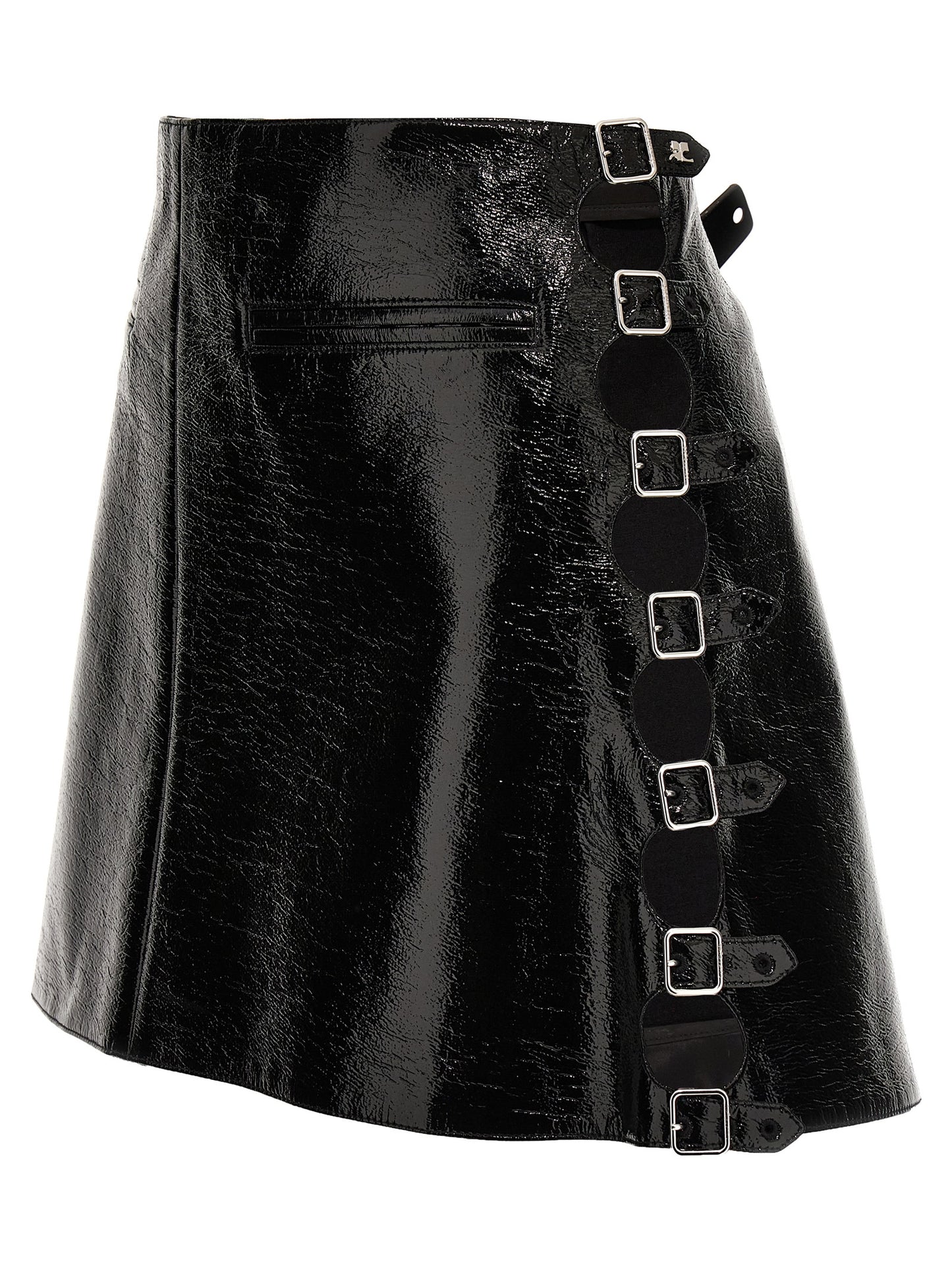 Courreges Women Vinyl Miniskirt COURREGES