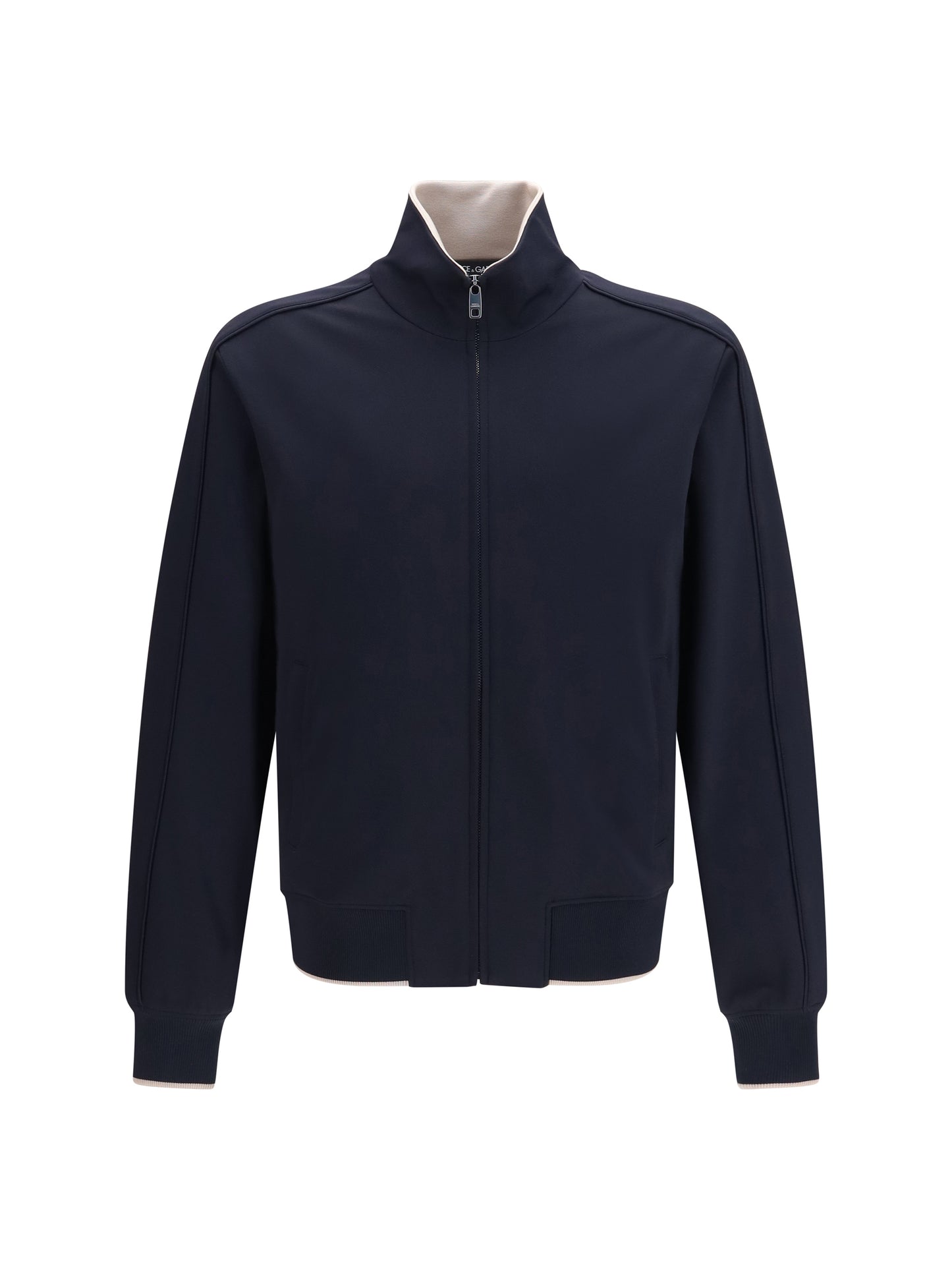 Dolce & Gabbana Men Zip Jacket With Side Bands DOLCE & GABBANA