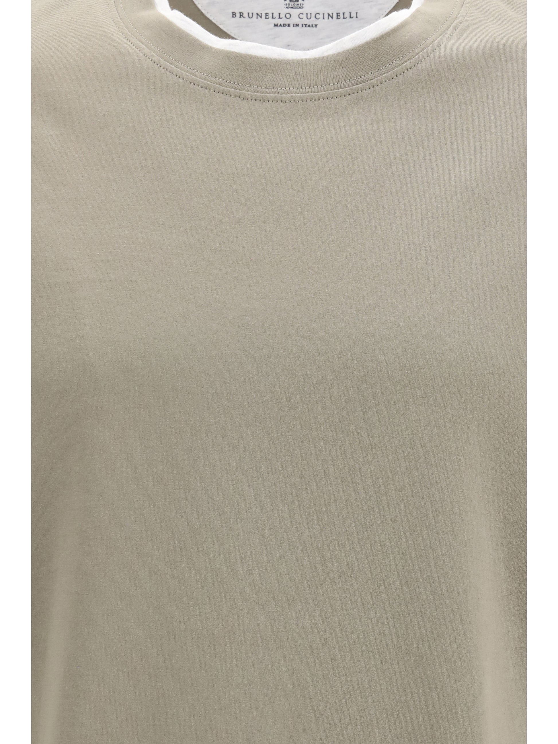 Brunello Cucinelli Men Cotton T-Shirt BRUNELLO CUCINELLI