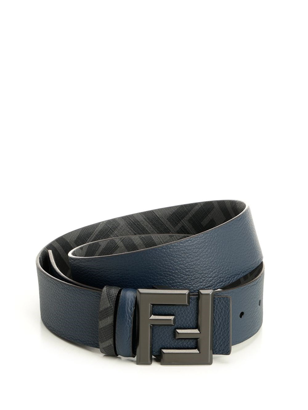 Fendi Men Squared Ff Reversible Belt FENDI
