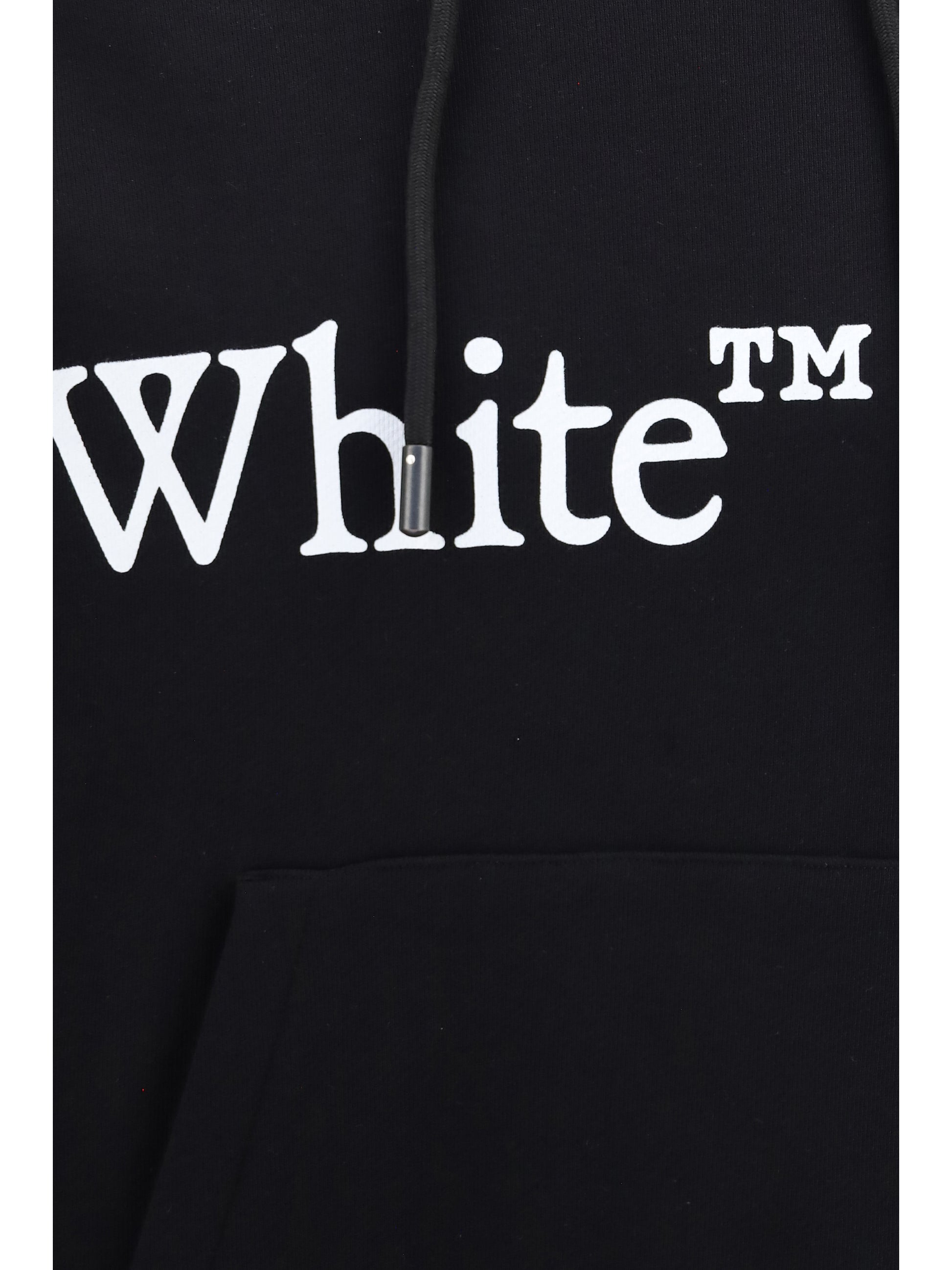 Off-White Men Bookish Scarf Hoodie OFF-WHITE