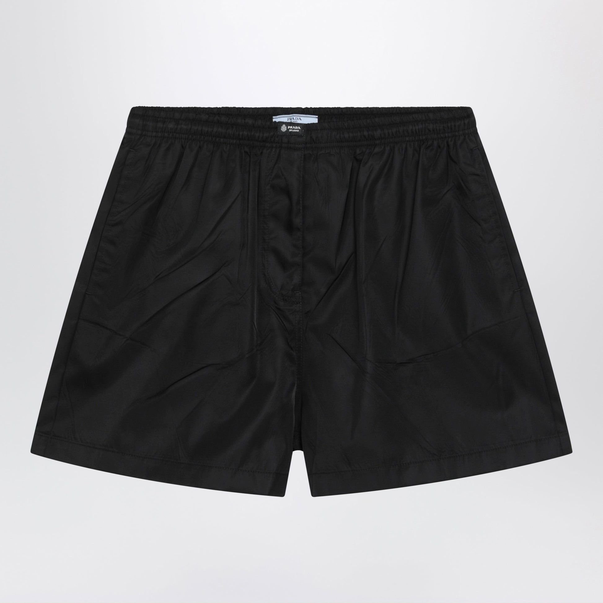 Prada Black Re-Nylon Shorts Women PRADA