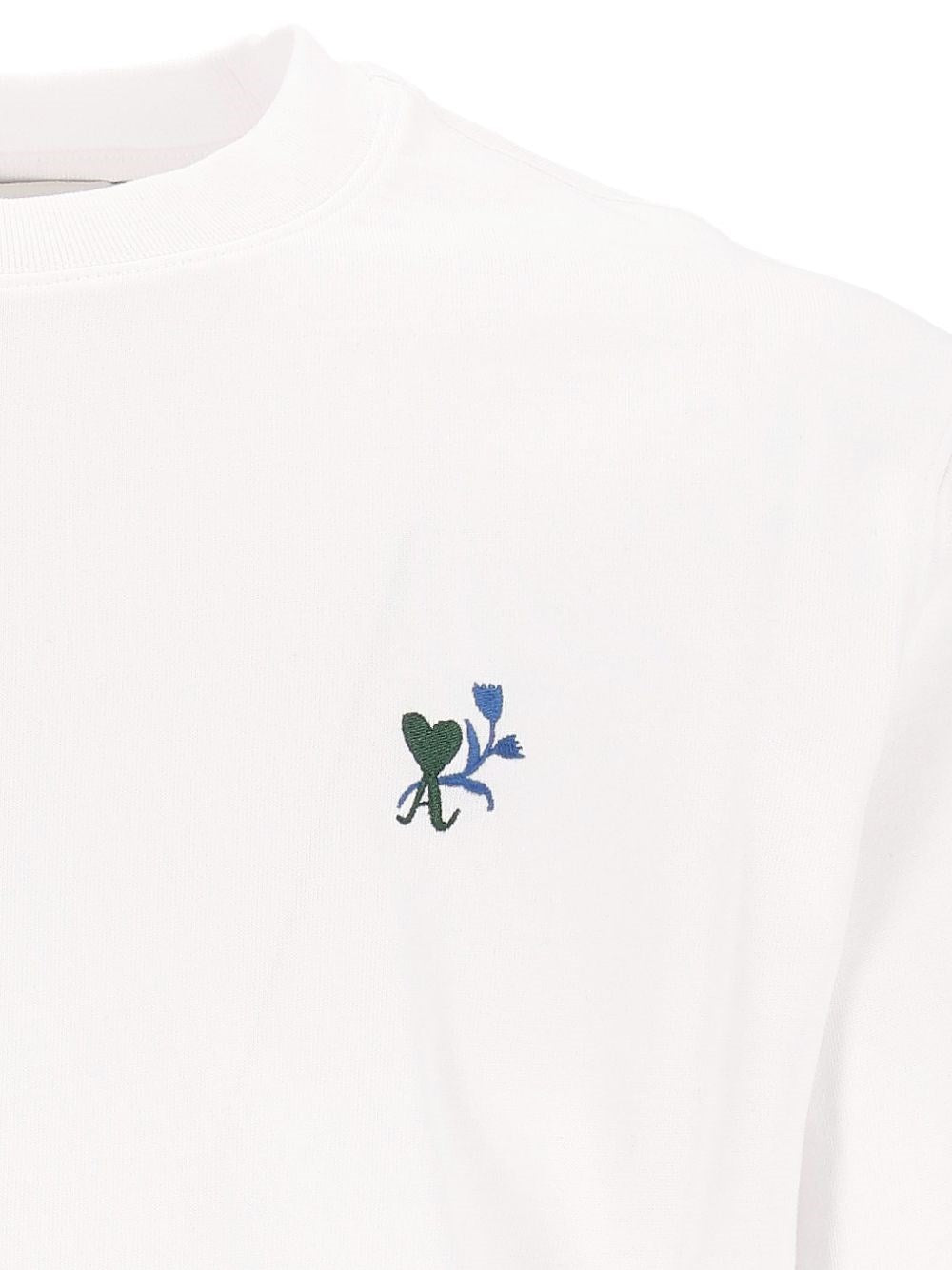 Ami Women Ami De Cœur Tulip T-Shirt AMI PARIS