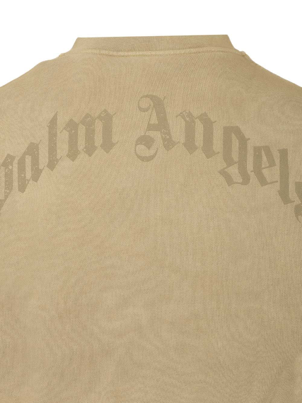 Palm Angels Men Curved Logo Sweatshirt PALM ANGELS