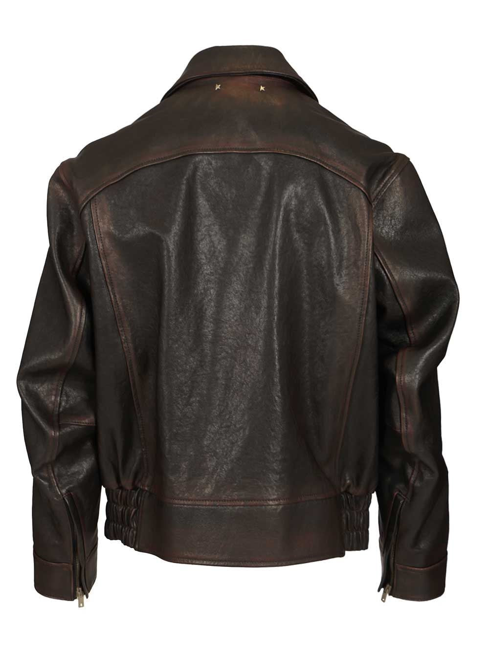 Golden Goose Men Nappa Bomber Jacket GOLDEN GOOSE