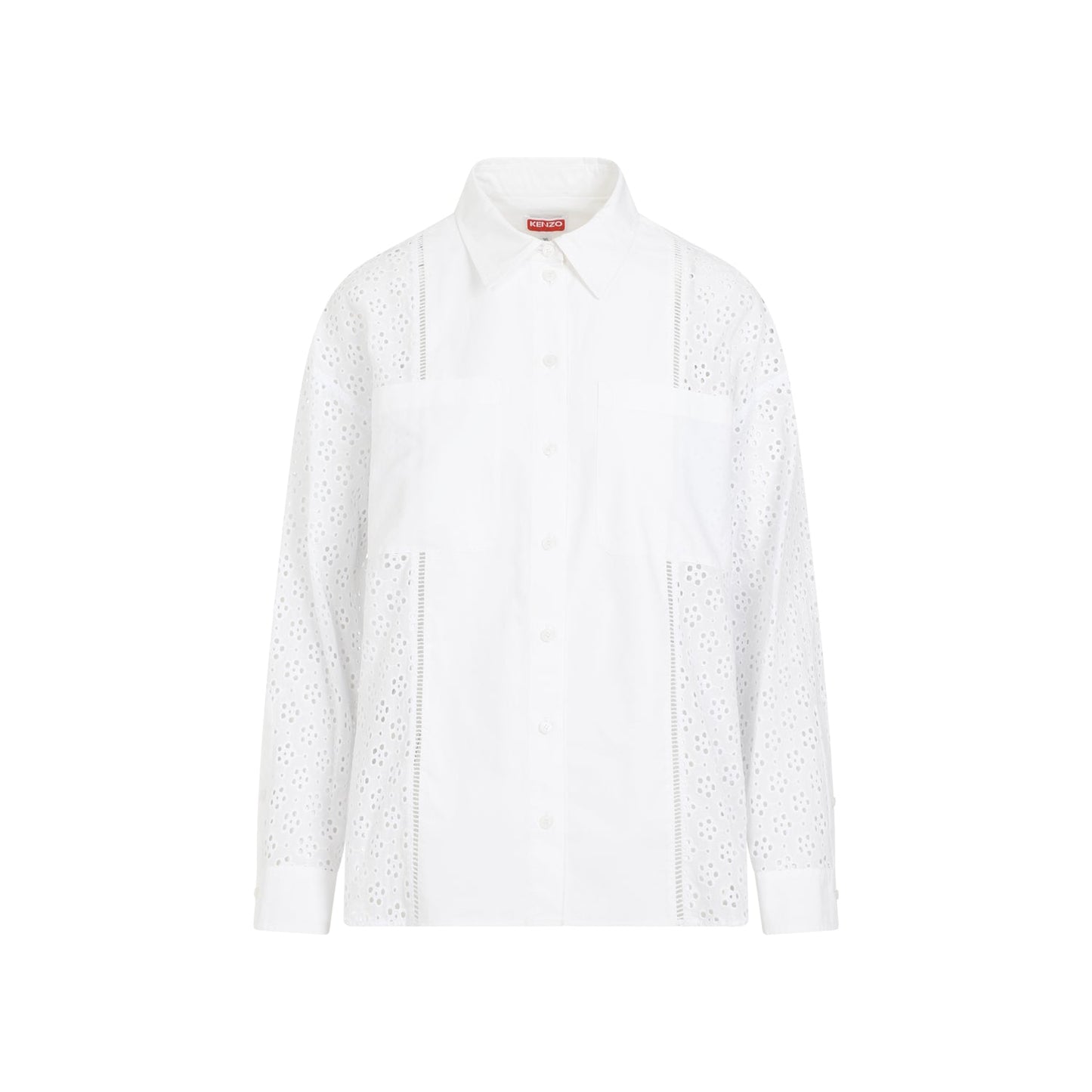 Kenzo Broderie Anglaise Shirt Women KENZO