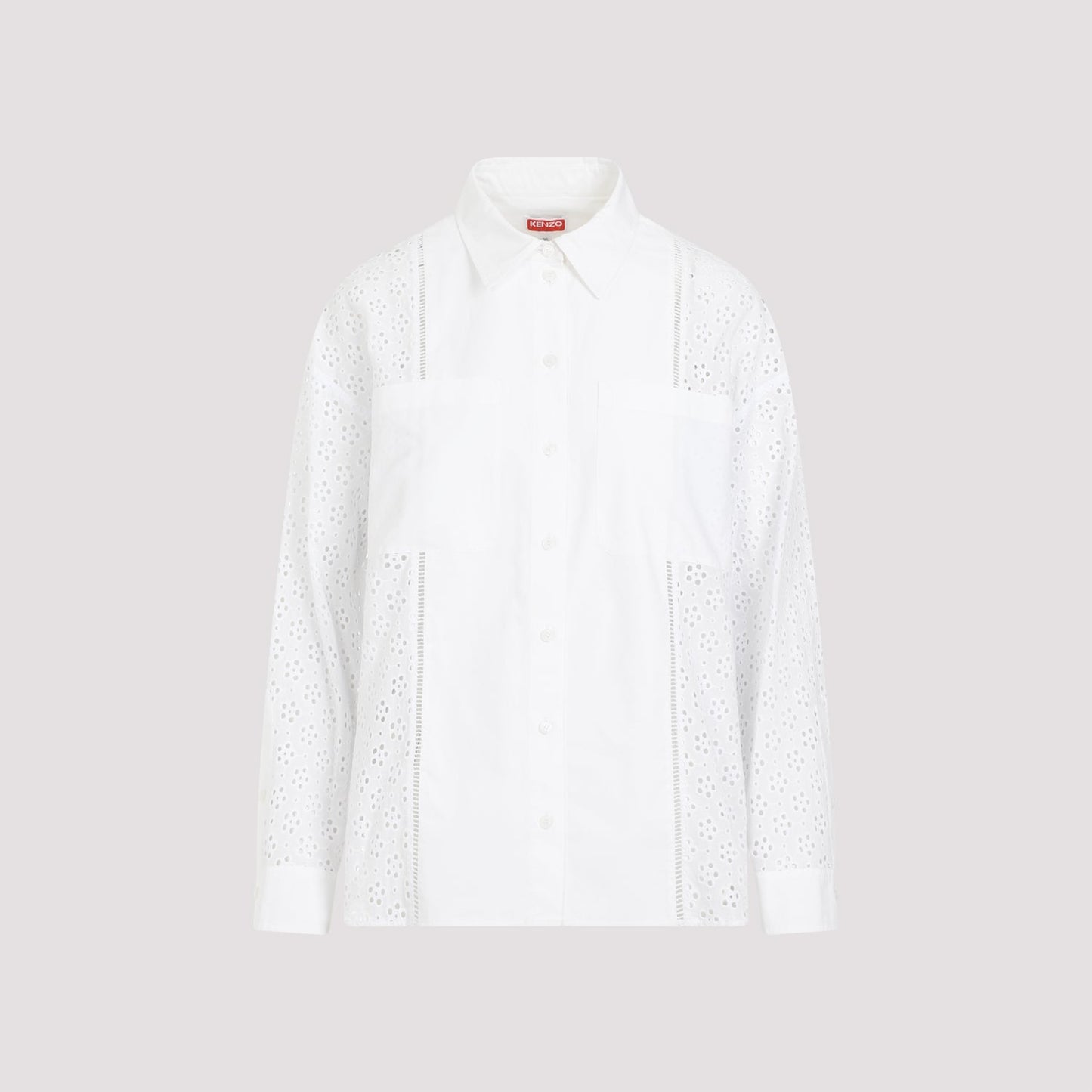 Kenzo Broderie Anglaise Shirt Women KENZO