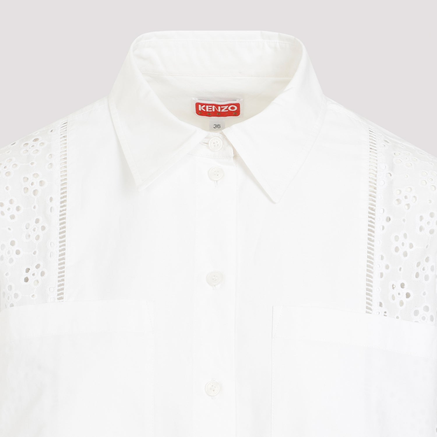 Kenzo Broderie Anglaise Shirt Women KENZO