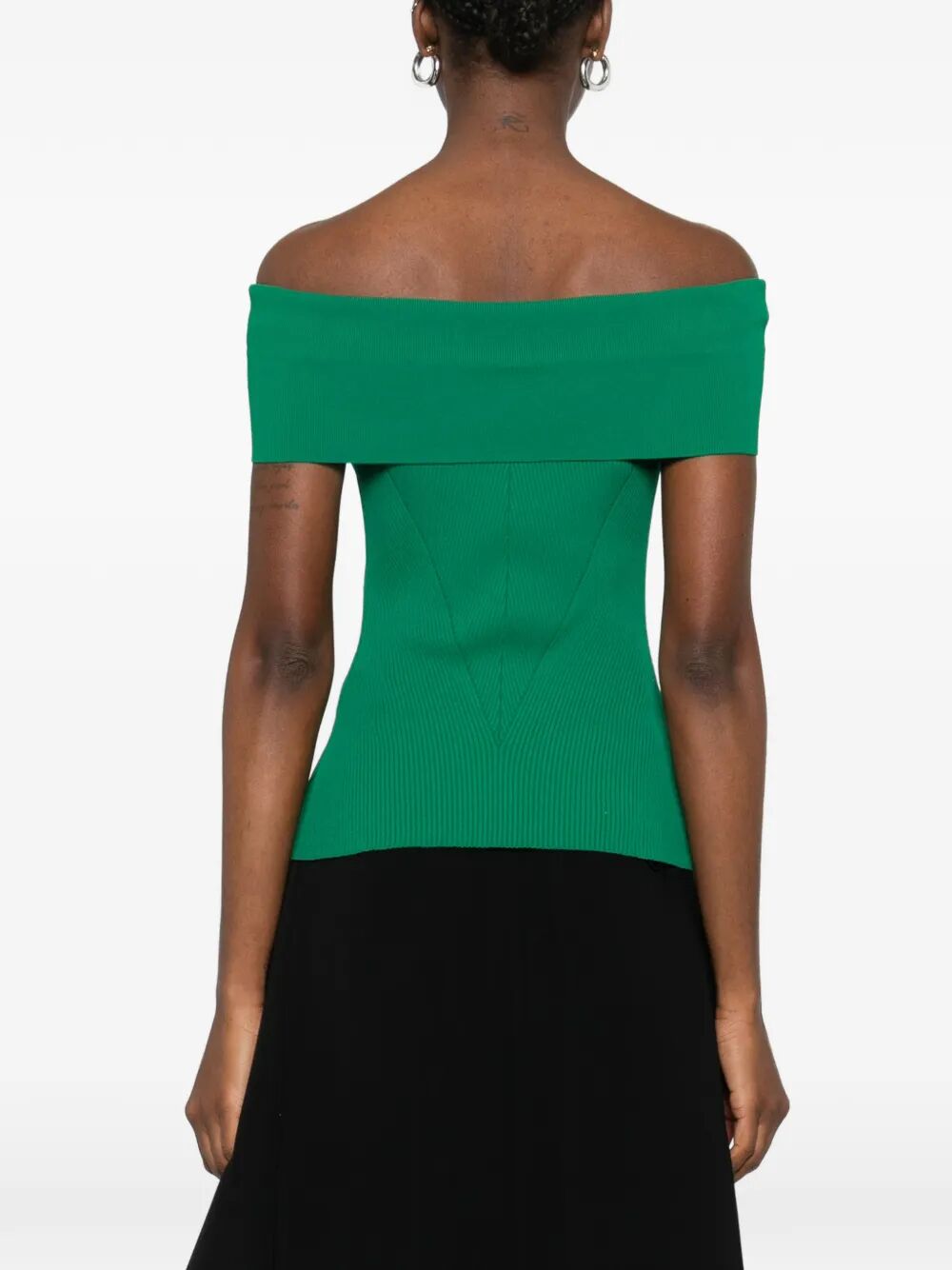 Givenchy Women Off The Shoulder Cotton Top GIVENCHY