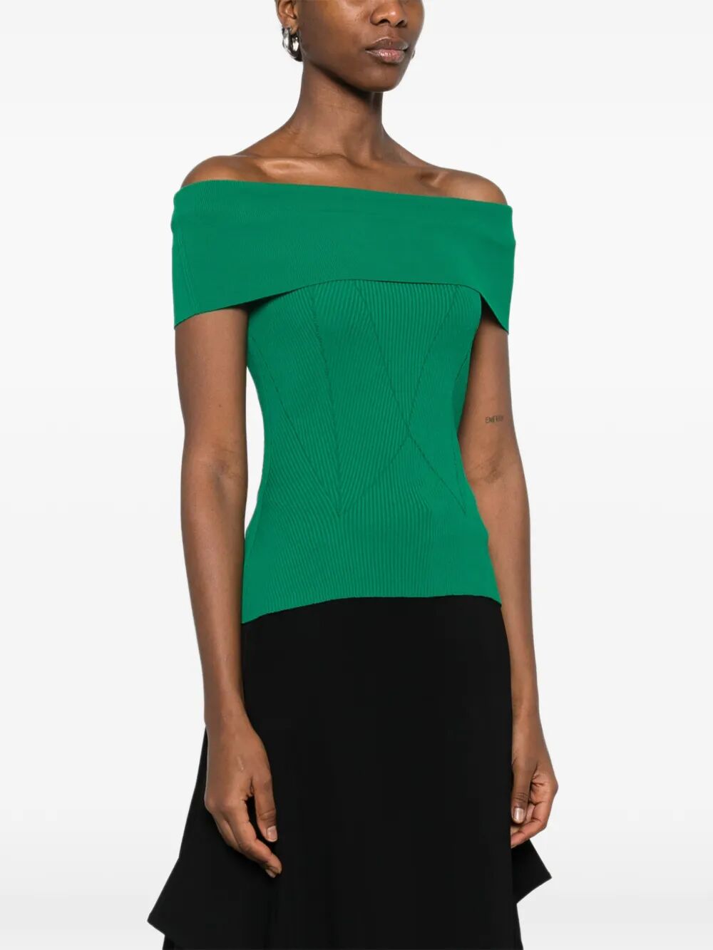 Givenchy Women Off The Shoulder Cotton Top GIVENCHY