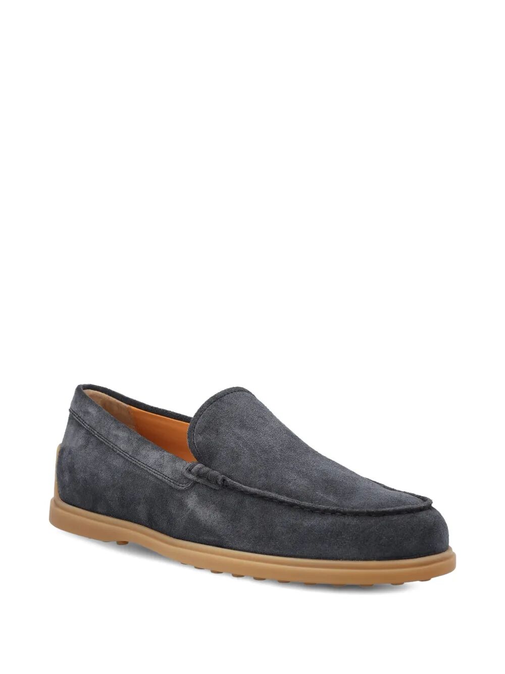 Tod's Men Suede Loafers With Rubber Sole TOD'S