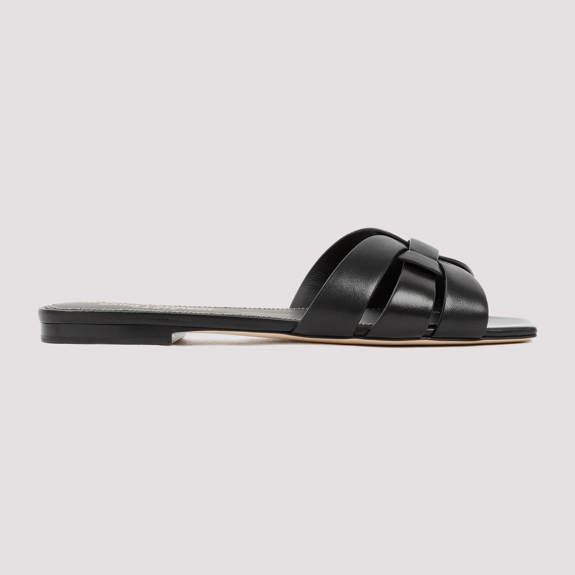 Saint Laurent Leather Tribute Flats Women SAINT LAURENT