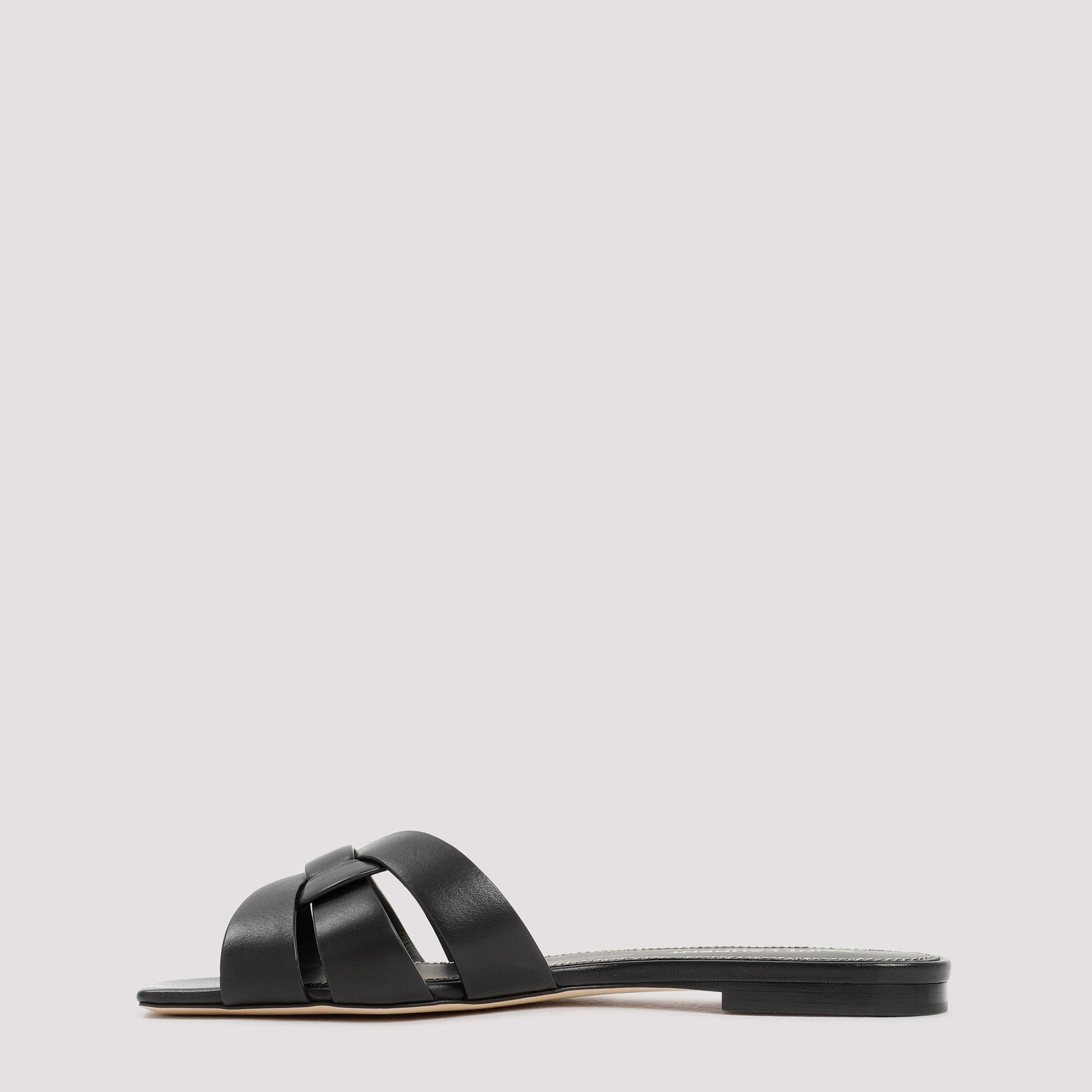 Saint Laurent Leather Tribute Flats Women SAINT LAURENT