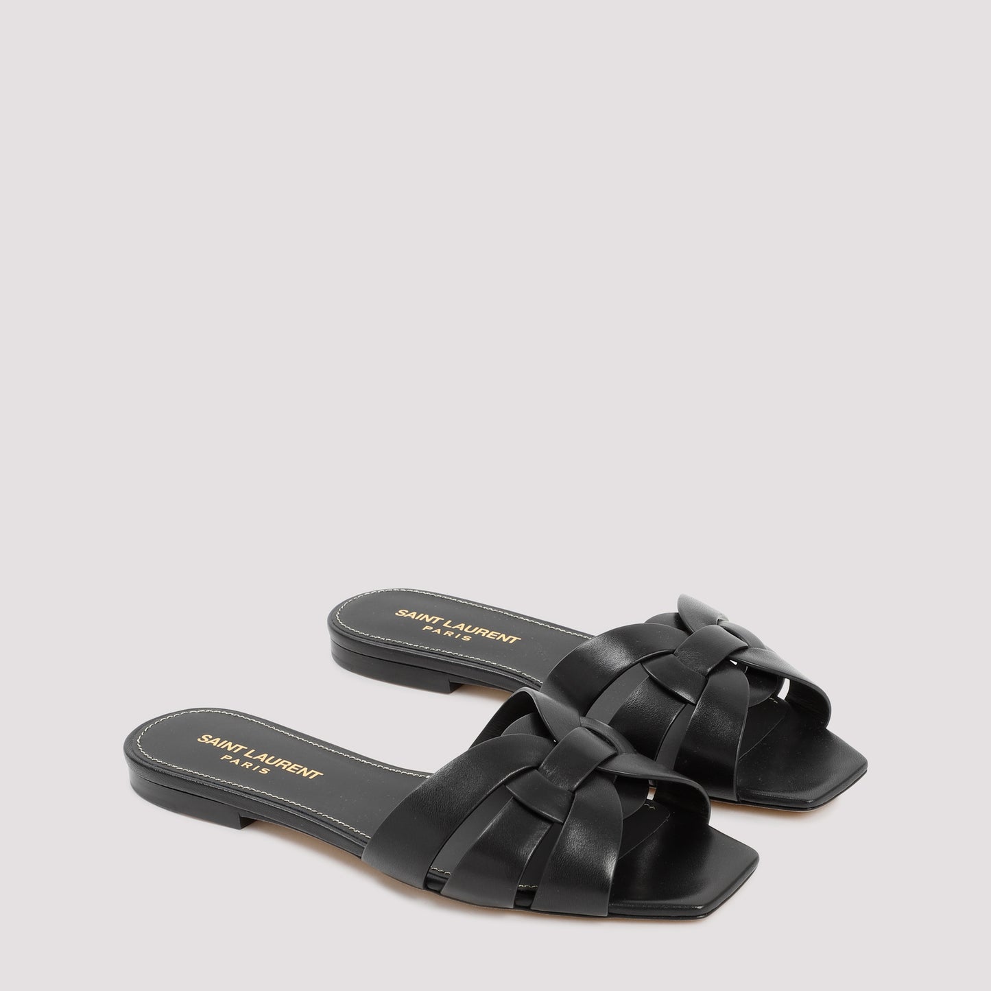 Saint Laurent Leather Tribute Flats Women SAINT LAURENT